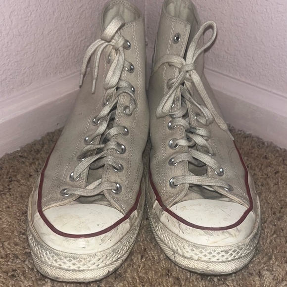 Converse Other - Converse Chuck Taylor Cream High-Tops
